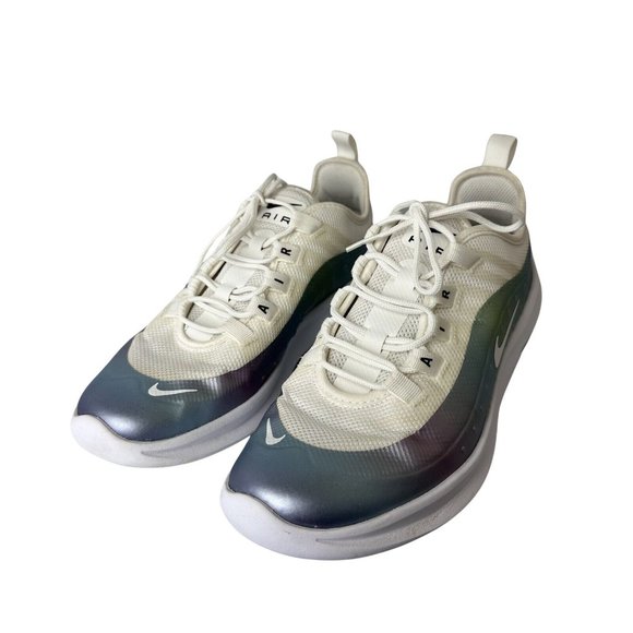 Nike Air Max Axis GS Low Size 6.5Y White/Light Blue‎ Chameleon  AH5222-106 - Picture 7 of 11